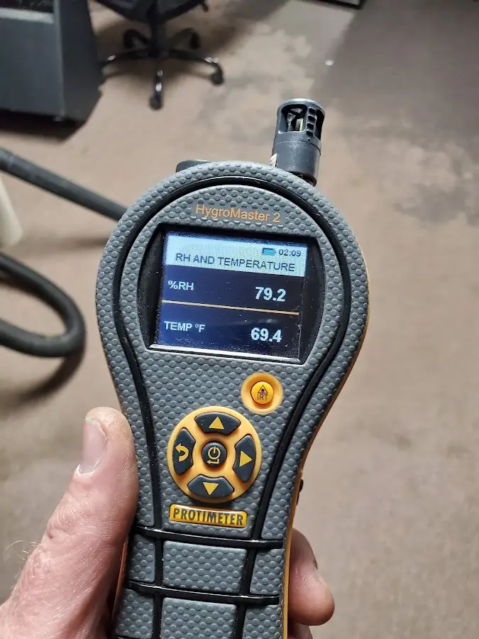 Moisture meter humidity assessment for Fire & Smoke Damage Restoration in Oak Park