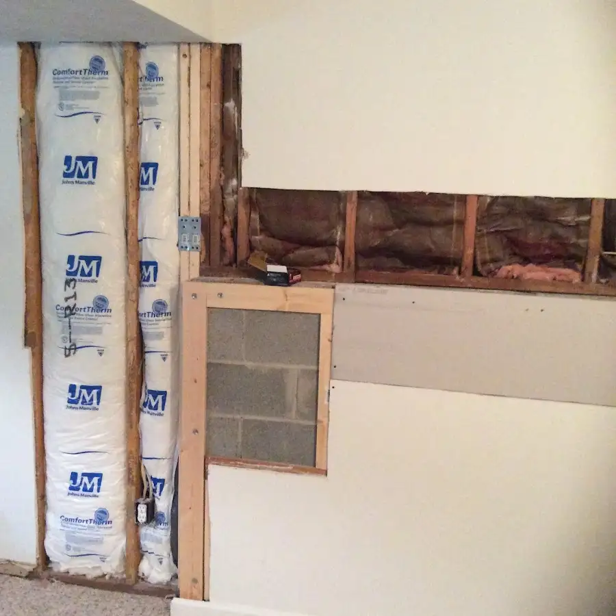 Wall insulation replacement during Odor Removal & Deodorization in Oak Park